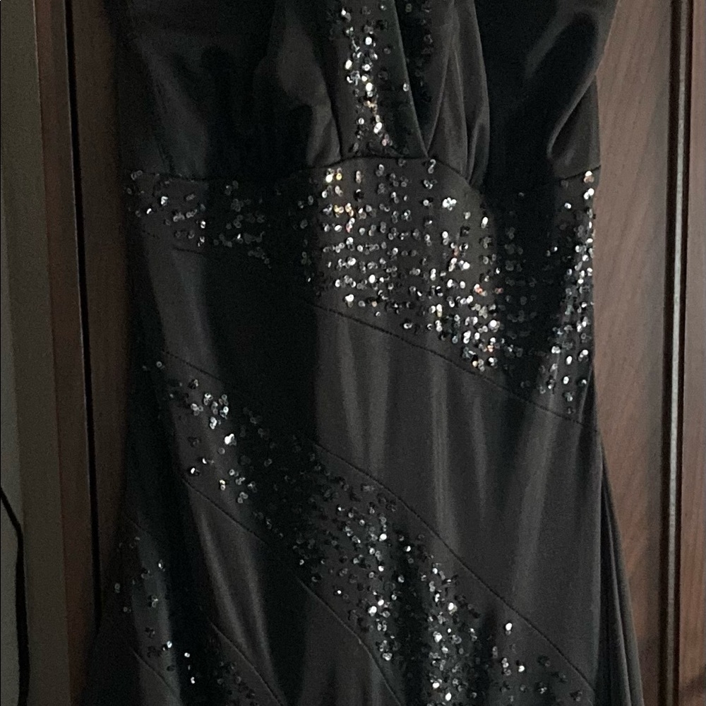Rampage halter-neck prom dress